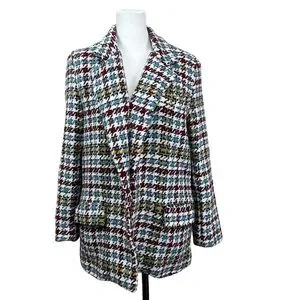 Waverly Grey Jackets Coats Waverly Grey Liberant Plaid Milly